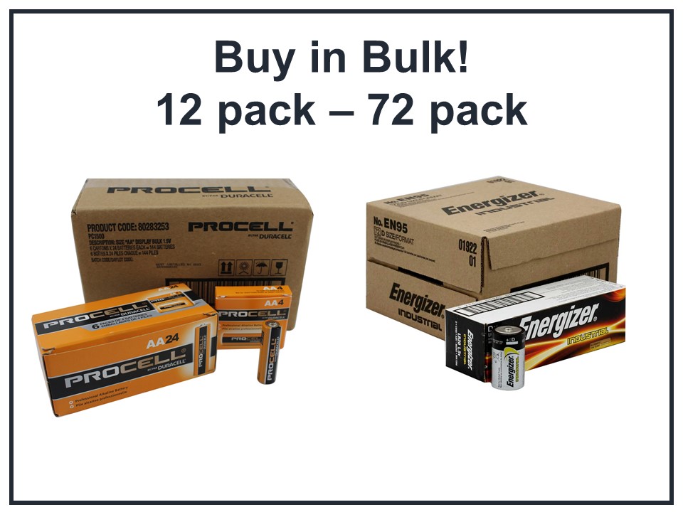 Battery Warehouse Plus Alkaline Bulk