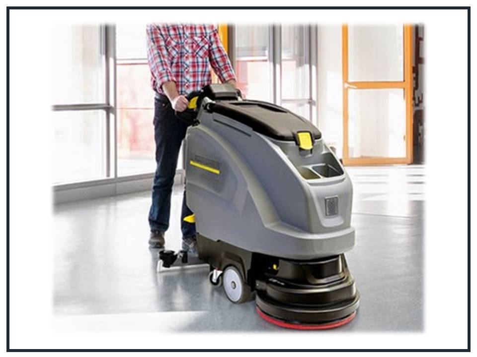 Battery Warehouse Plus Floor Scrubber